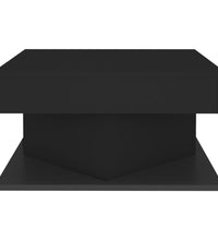 Couchtisch Schwarz 57x57x30 cm Holzwerkstoff