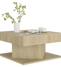 Couchtisch Sonoma-Eiche 57x57x30 cm Holzwerkstoff