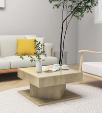 Couchtisch Sonoma-Eiche 57x57x30 cm Holzwerkstoff