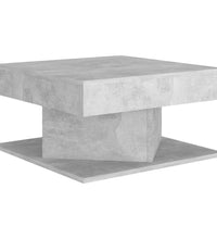 Couchtisch Betongrau 57x57x30 cm Holzwerkstoff