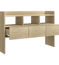 Sideboard Sonoma-Eiche 105x30x70 cm Holzwerkstoff