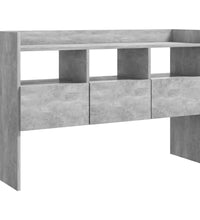 Sideboard Betongrau 105x30x70 cm Holzwerkstoff