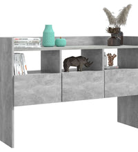 Sideboard Betongrau 105x30x70 cm Holzwerkstoff