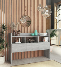 Sideboard Betongrau 105x30x70 cm Holzwerkstoff