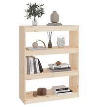 Bücherregal/Raumteiler 80x30x103,5 cm Massivholz Kiefer