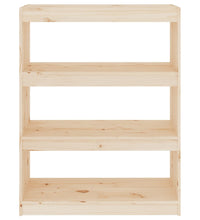 Bücherregal/Raumteiler 80x30x103,5 cm Massivholz Kiefer