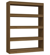 Bücherregal/Raumteiler 100x30x135,5 cm Massivholz Kiefer