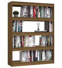 Bücherregal/Raumteiler 100x30x135,5 cm Massivholz Kiefer