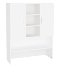 Waschmaschinenschrank Weiß 70,5x25,5x90 cm