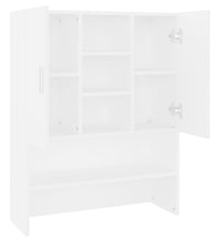 Waschmaschinenschrank Weiß 70,5x25,5x90 cm