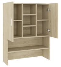 Waschmaschinenschrank Sonoma-Eiche 70,5x25,5x90 cm