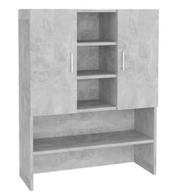 Waschmaschinenschrank Betongrau 70,5x25,5x90 cm