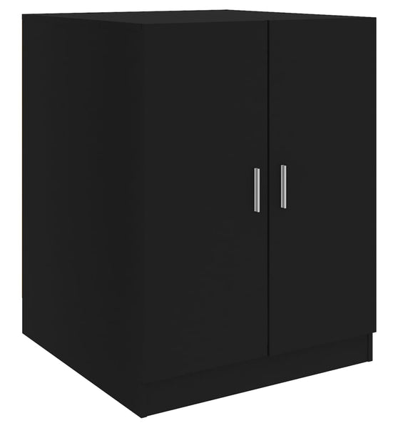 Waschmaschinenschrank Schwarz 71x71,5x91,5 cm