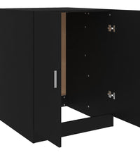 Waschmaschinenschrank Schwarz 71x71,5x91,5 cm