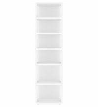 Schuhschränke 2 Stk. Weiß 27,5x27x102 cm Holzwerkstoff