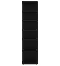 Schuhschränke 2 Stk. Schwarz 27,5x27x102 cm