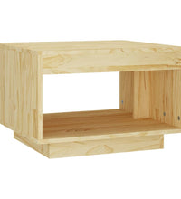 Couchtisch 50x50x33,5 cm Massivholz Kiefer