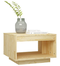 Couchtisch 50x50x33,5 cm Massivholz Kiefer