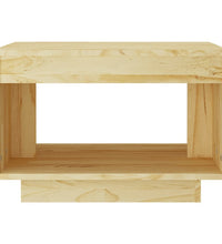 Couchtisch 50x50x33,5 cm Massivholz Kiefer