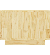 Couchtisch 50x50x33,5 cm Massivholz Kiefer