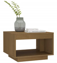 Couchtisch Honigbraun 50x50x33,5 cm Massivholz Kiefer