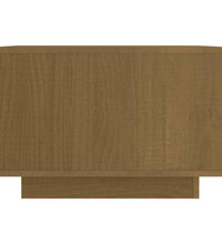 Couchtisch Honigbraun 50x50x33,5 cm Massivholz Kiefer