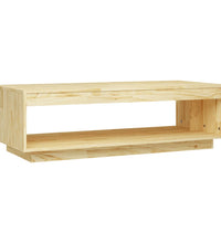 Couchtisch 110x50x33,5 cm Massivholz Kiefer