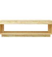 Couchtisch 110x50x33,5 cm Massivholz Kiefer