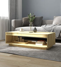 Couchtisch 110x50x33,5 cm Massivholz Kiefer
