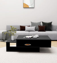 Couchtisch Schwarz 105x55x32 cm Holzwerkstoff
