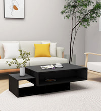 Couchtisch Schwarz 105x55x32 cm Holzwerkstoff