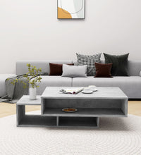 Couchtisch Betongrau 105x55x32 cm Holzwerkstoff
