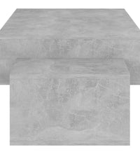 Couchtisch Betongrau 105x55x32 cm Holzwerkstoff
