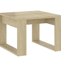 Beistelltisch Sonoma-Eiche 50x50x35 cm Holzwerkstoff
