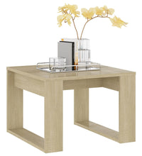 Beistelltisch Sonoma-Eiche 50x50x35 cm Holzwerkstoff