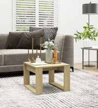 Beistelltisch Sonoma-Eiche 50x50x35 cm Holzwerkstoff