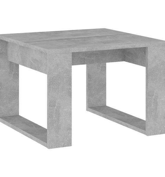 Beistelltisch Betongrau 50x50x35 cm Holzwerkstoff