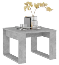 Beistelltisch Betongrau 50x50x35 cm Holzwerkstoff