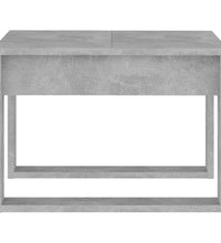 Beistelltisch Betongrau 50x50x35 cm Holzwerkstoff