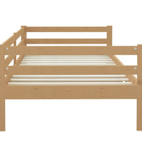 Tagesbett Honigbraun Massivholz Kiefer 90x200 cm