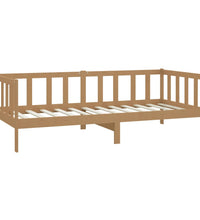 Tagesbett Honigbraun Massivholz Kiefer 90x200 cm