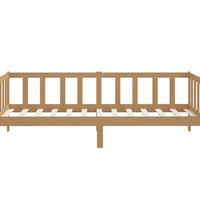 Tagesbett Honigbraun Massivholz Kiefer 90x200 cm