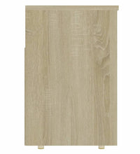 Schuhbank Sonoma-Eiche 105x30x45 cm Holzwerkstoff