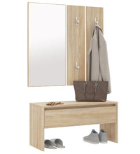 Garderoben-Set Sonoma-Eiche Holzwerkstoff