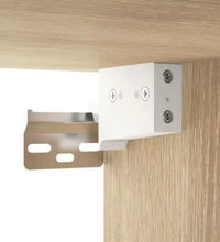 Spiegelschrank mit LED Sonoma-Eiche 76x15x55 cm