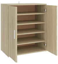 Schuhschrank Sonoma-Eiche 60x35x70 cm Holzwerkstoff