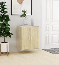 Schuhschrank Sonoma-Eiche 60x35x70 cm Holzwerkstoff