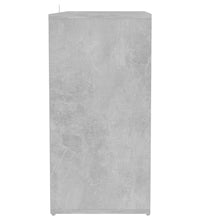 Schuhschrank Betongrau 60x35x70 cm Holzwerkstoff