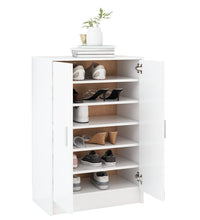 Schuhschrank Weiß 60x35x92 cm Holzwerkstoff