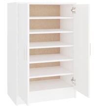 Schuhschrank Weiß 60x35x92 cm Holzwerkstoff